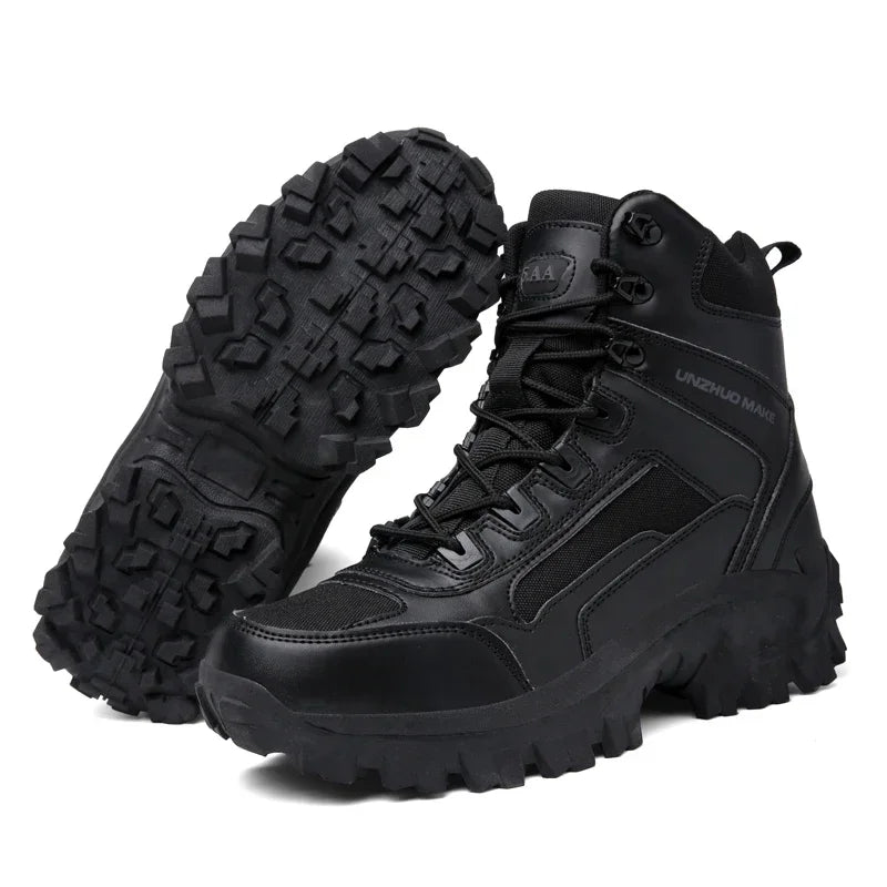 Hot Sale Men Desert Boots High Quality Anti-Slip Men zipper Shoes