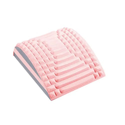 Back Stretcher Pillow Neck Relaxer Neck and Back Stretcher for Assisted Lumbar Support Massage Yoga Open Back Pain Relief