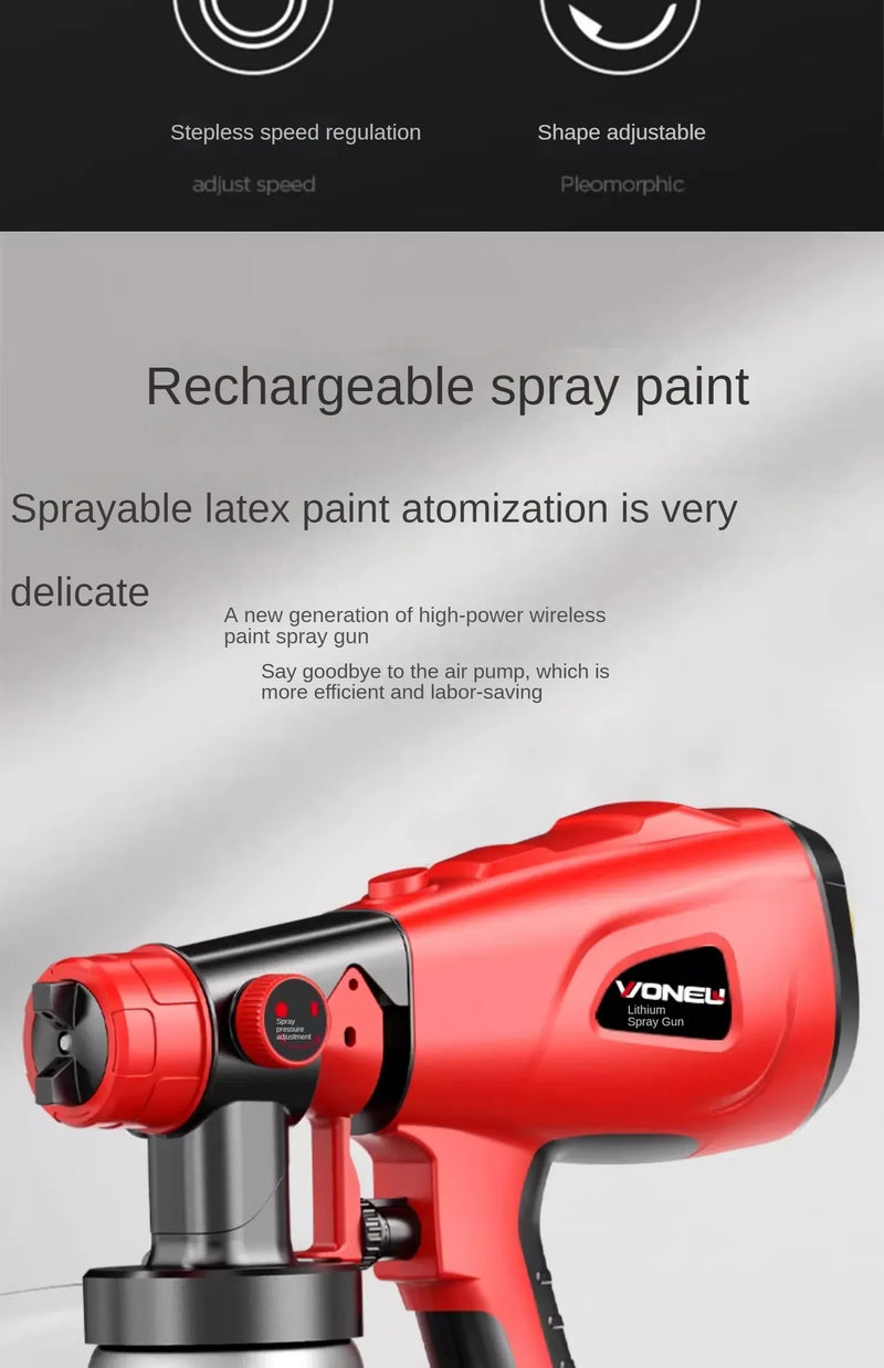 220V Latex Paint Gun Nozzle with High Atomization for Electric Paint Sprayer and Spray Paint Gun