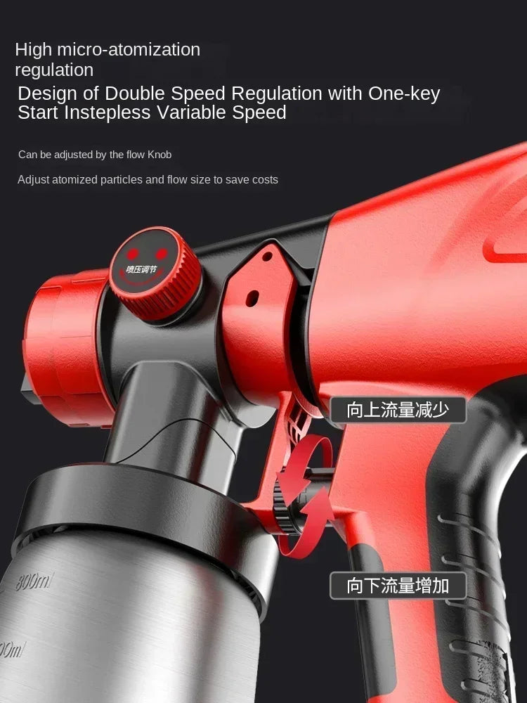 220V Latex Paint Gun Nozzle with High Atomization for Electric Paint Sprayer and Spray Paint Gun